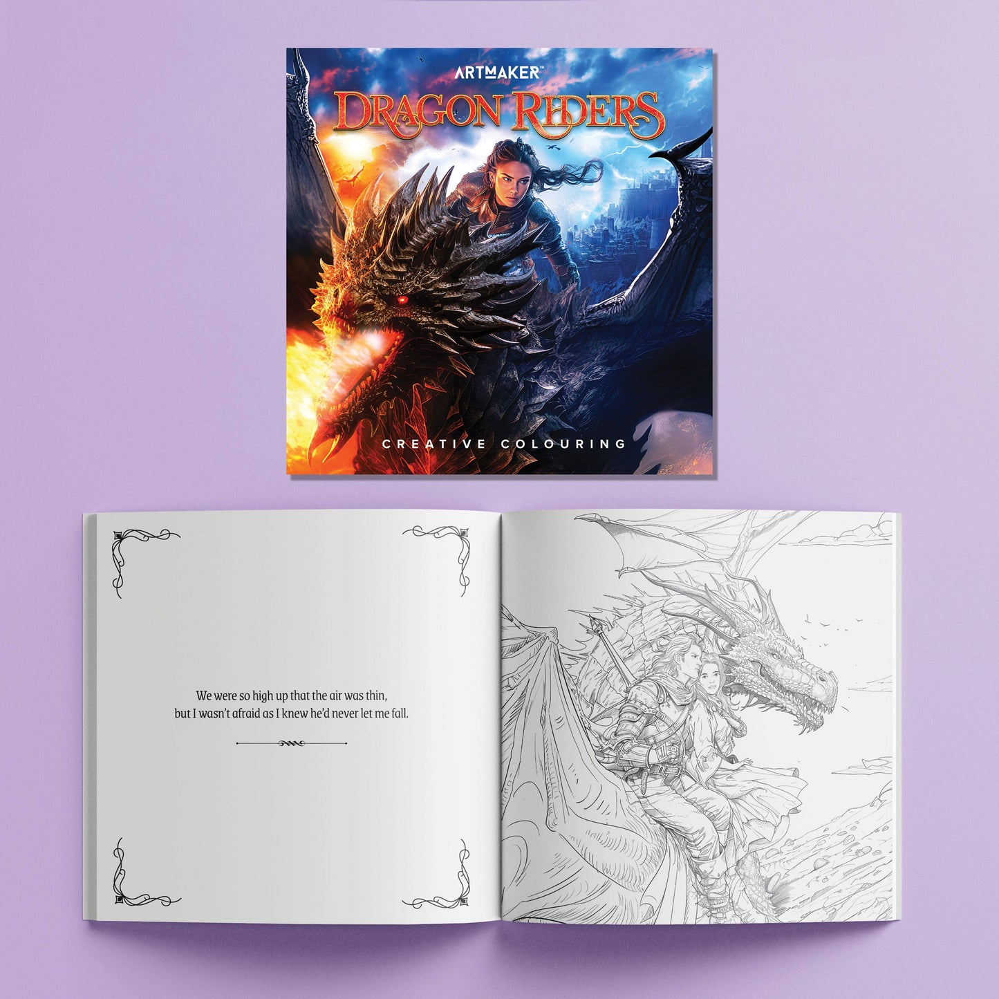 Ultimate Romantasy Colouring Kit – Carry Case with Books & Markers