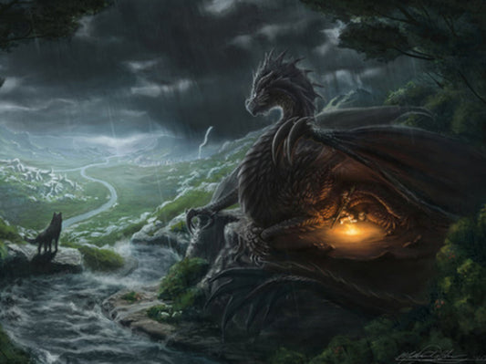 Dragon's Companions Diamond Art