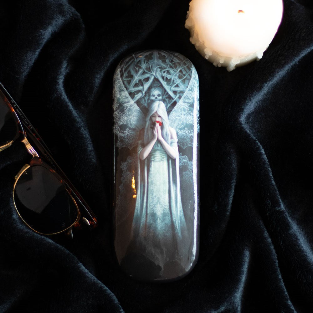 Only Love Remains Glasses case by Anne Stokes