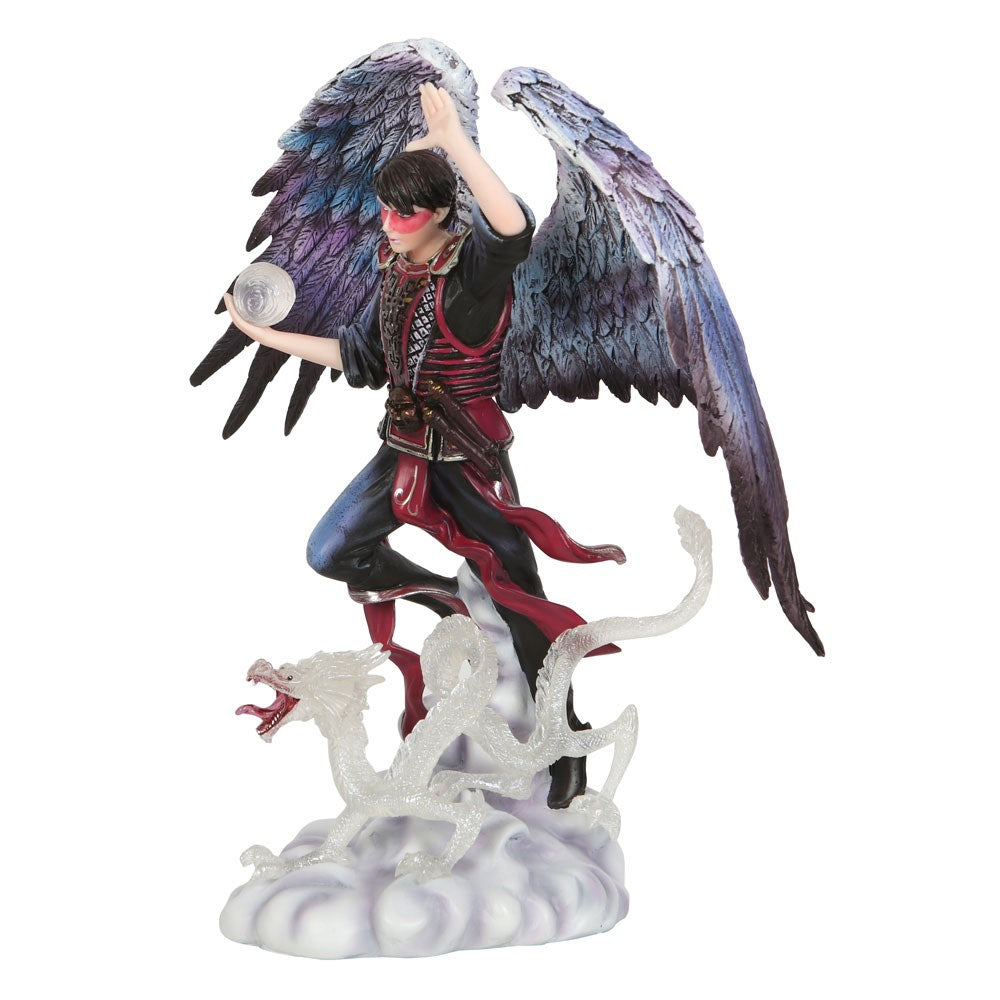 Air Elemental Wizard Figurine by Anne Stoke