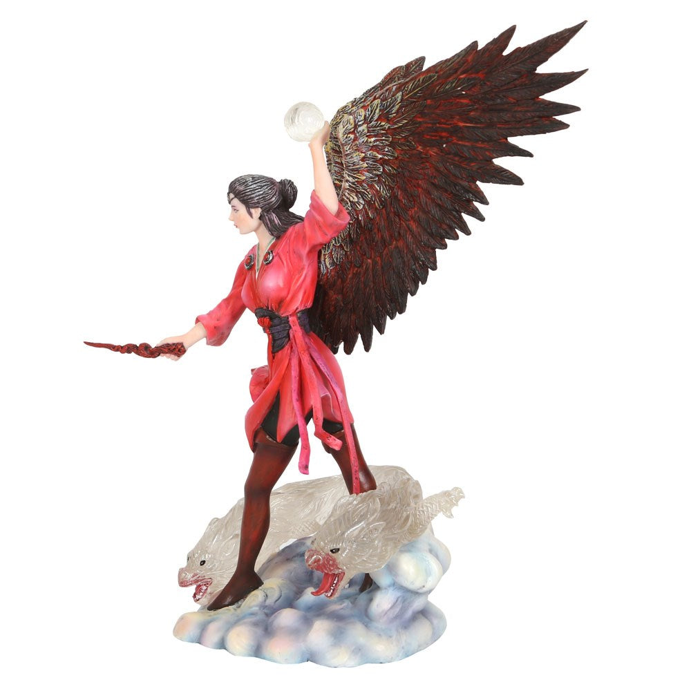 Air Elemental Sorceress Figurine by Anne Stoke