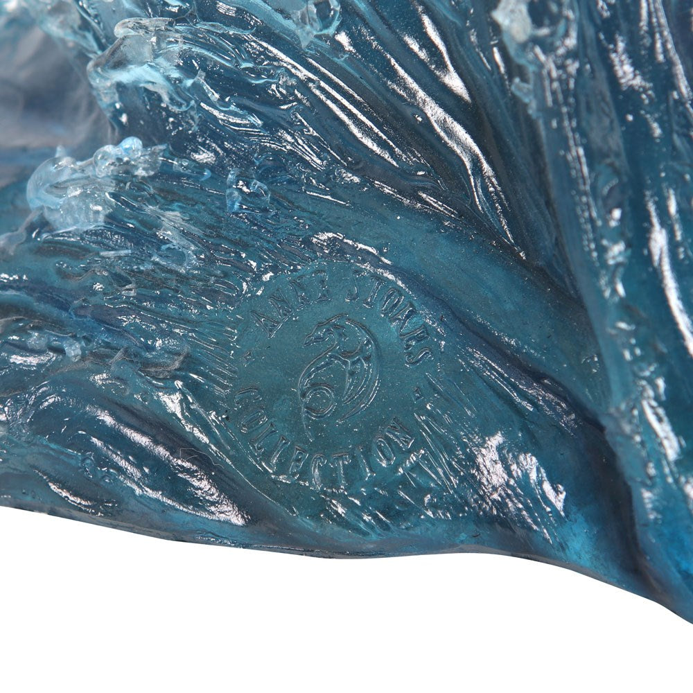 Water Elemental Wizard Figurine by Anne Stoke