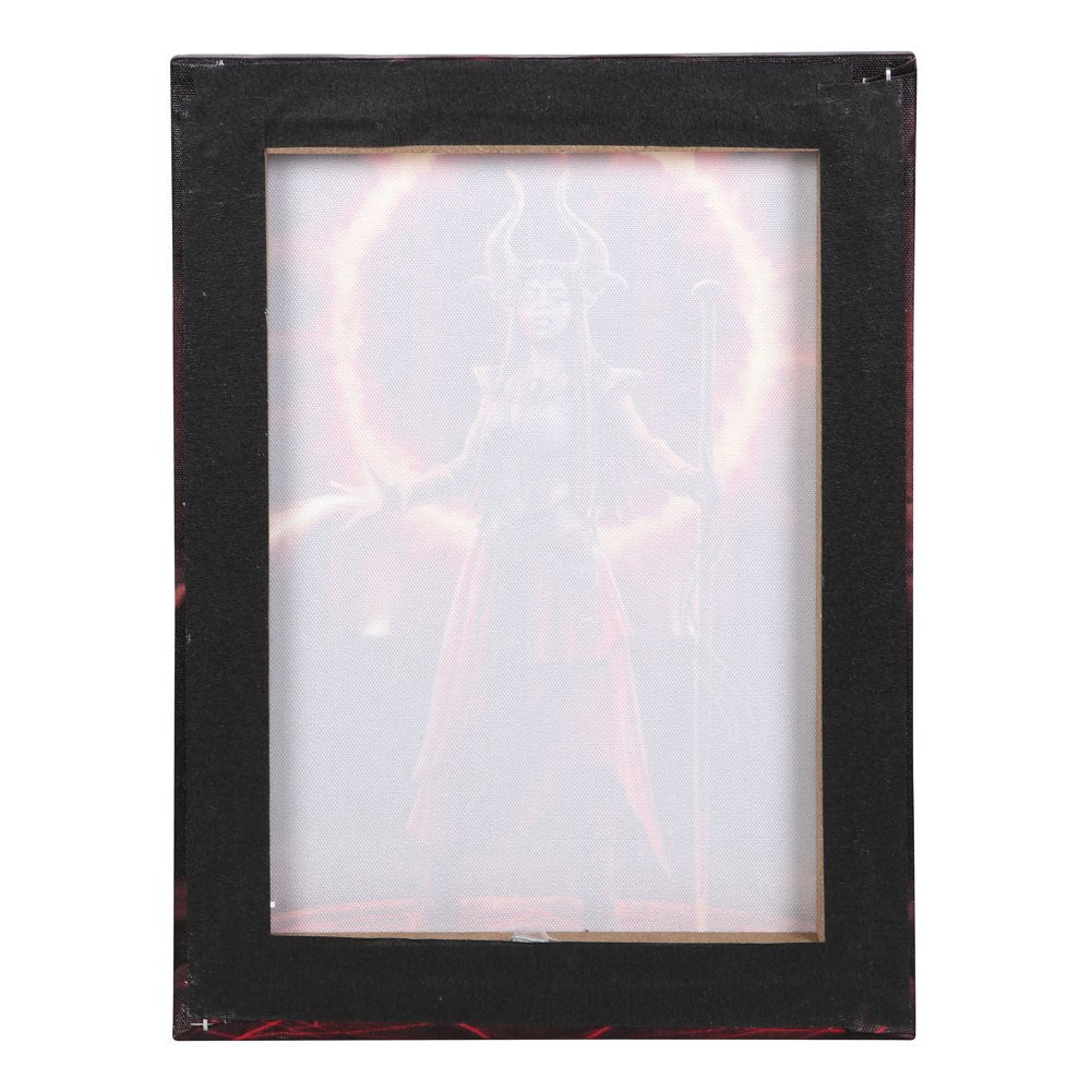 19X25CM Fire Element Sorceress Canvas Plaque By Anne Stokes