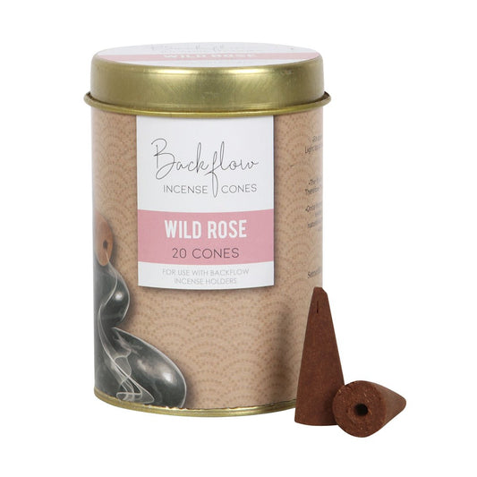 WILD ROSE JUMBO BACKFLOW CONES