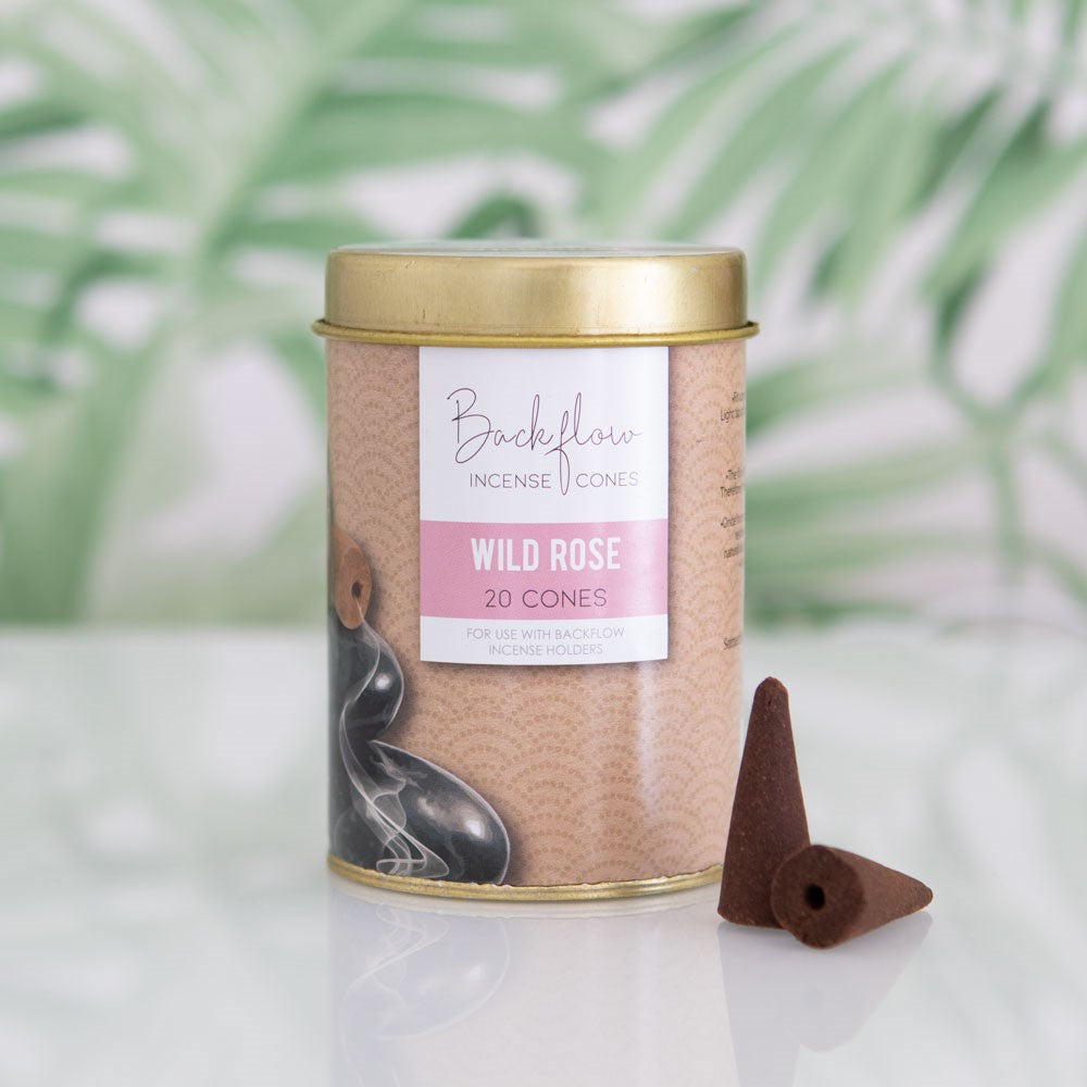 WILD ROSE JUMBO BACKFLOW CONES