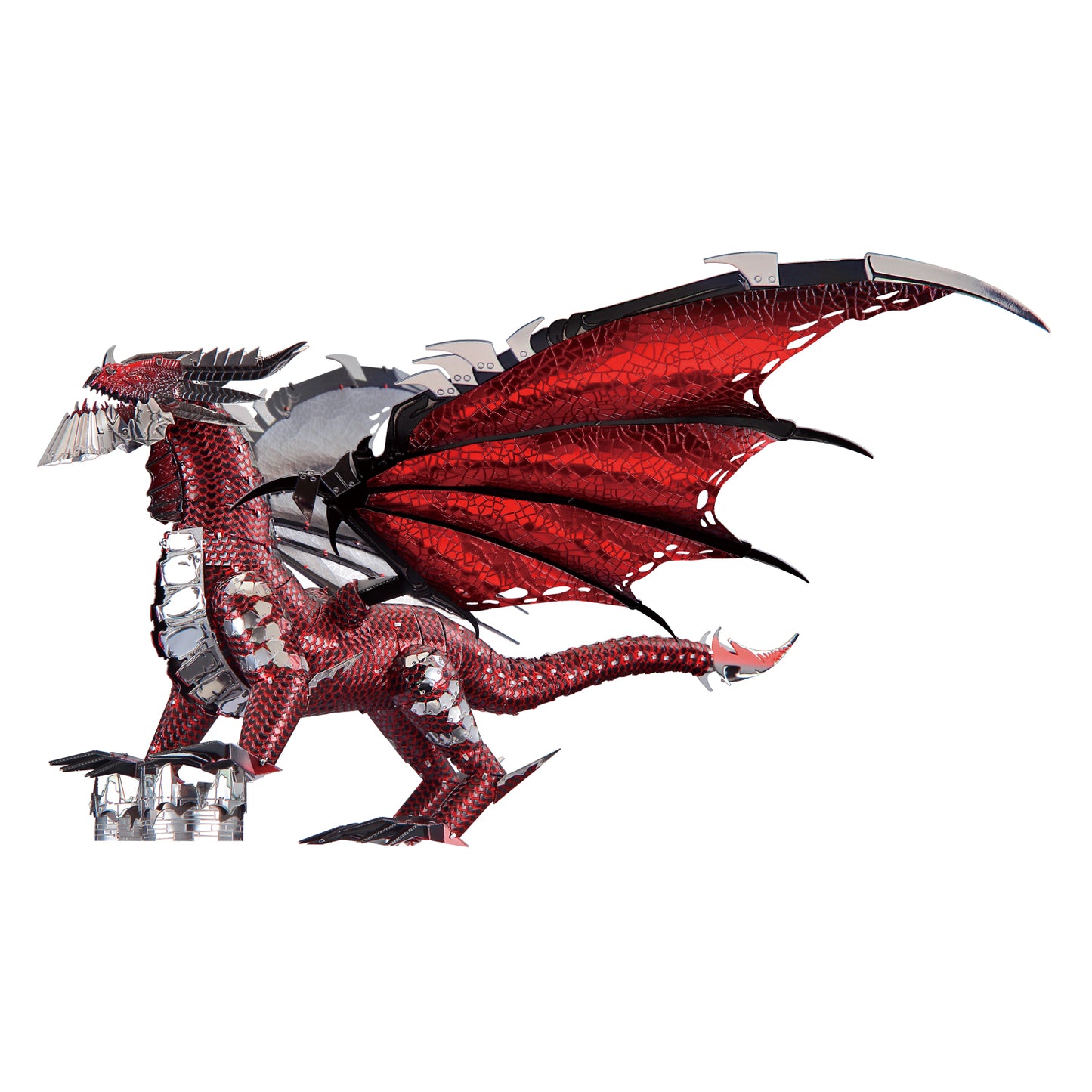 The Black Dragon 3D Metal Jigsaw Puzzle