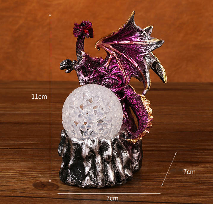 Purple Dragon Ball Light 11cm