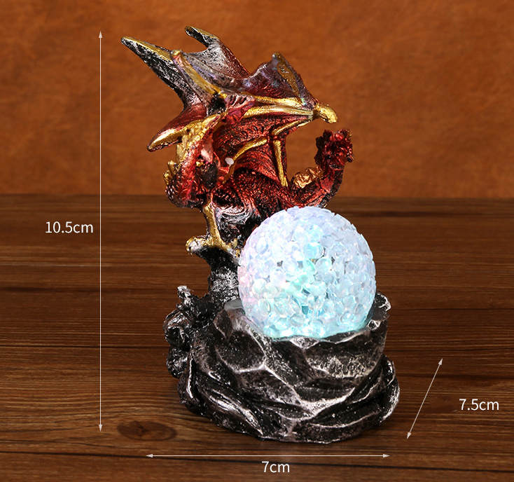 Red Dragon Ball Light 10.5cm