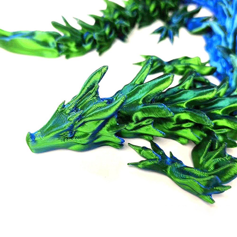 3D Laser Printed Crystal Dragon