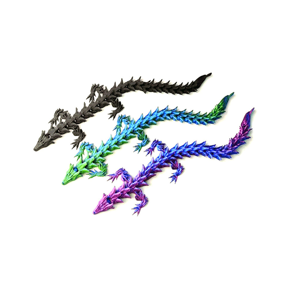 3D Laser Printed Crystal Dragon