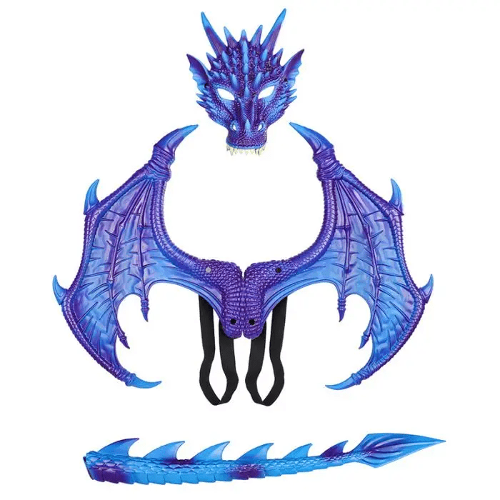 High-Quality Dragon Wings Costume