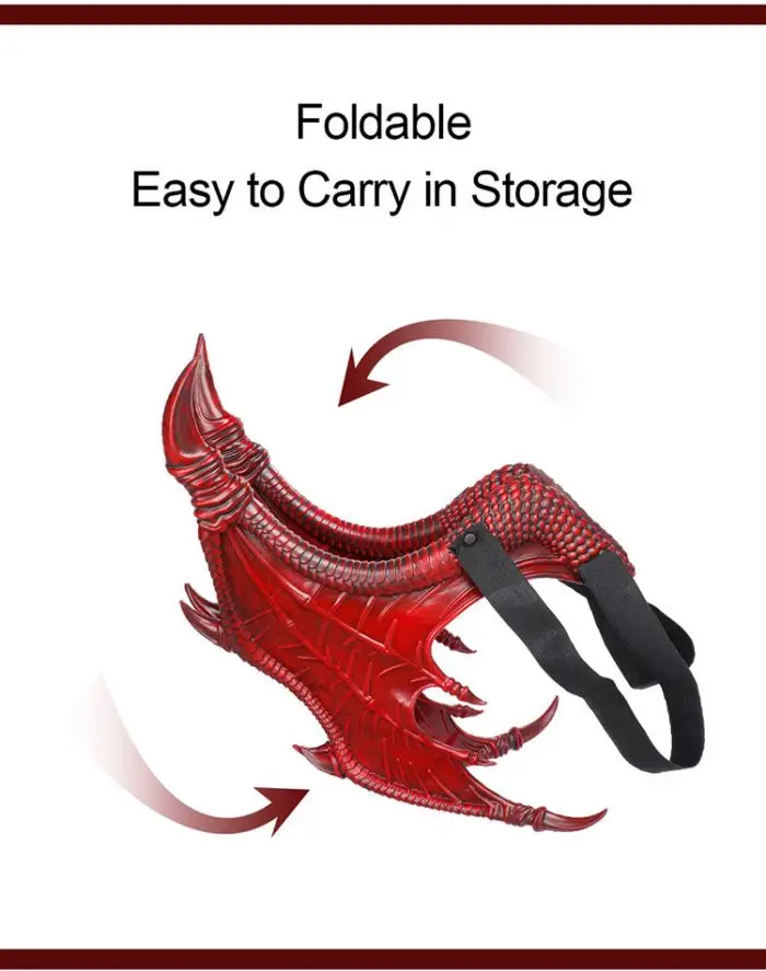 High-Quality Dragon Wings Costume