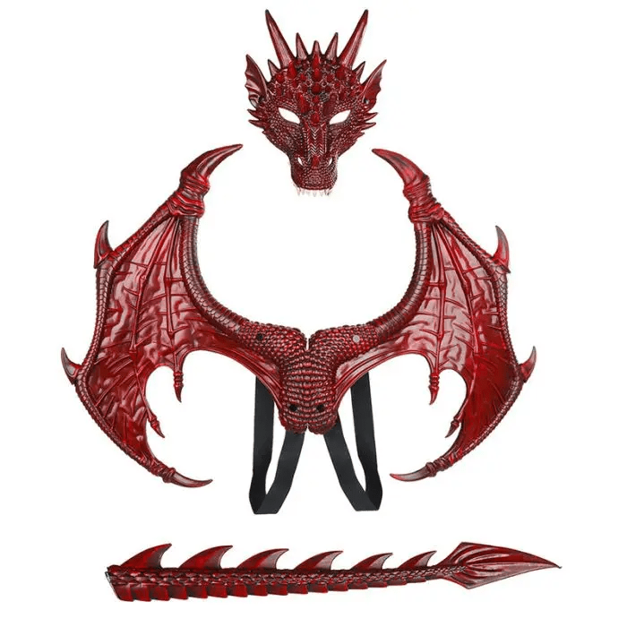 High-Quality Dragon Wings Costume