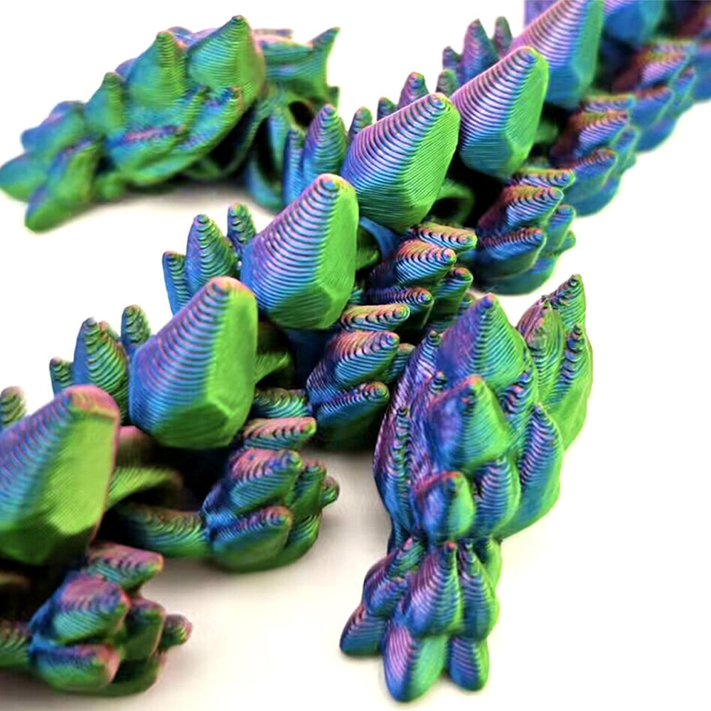 3D Laser Printed Fidget Dragon