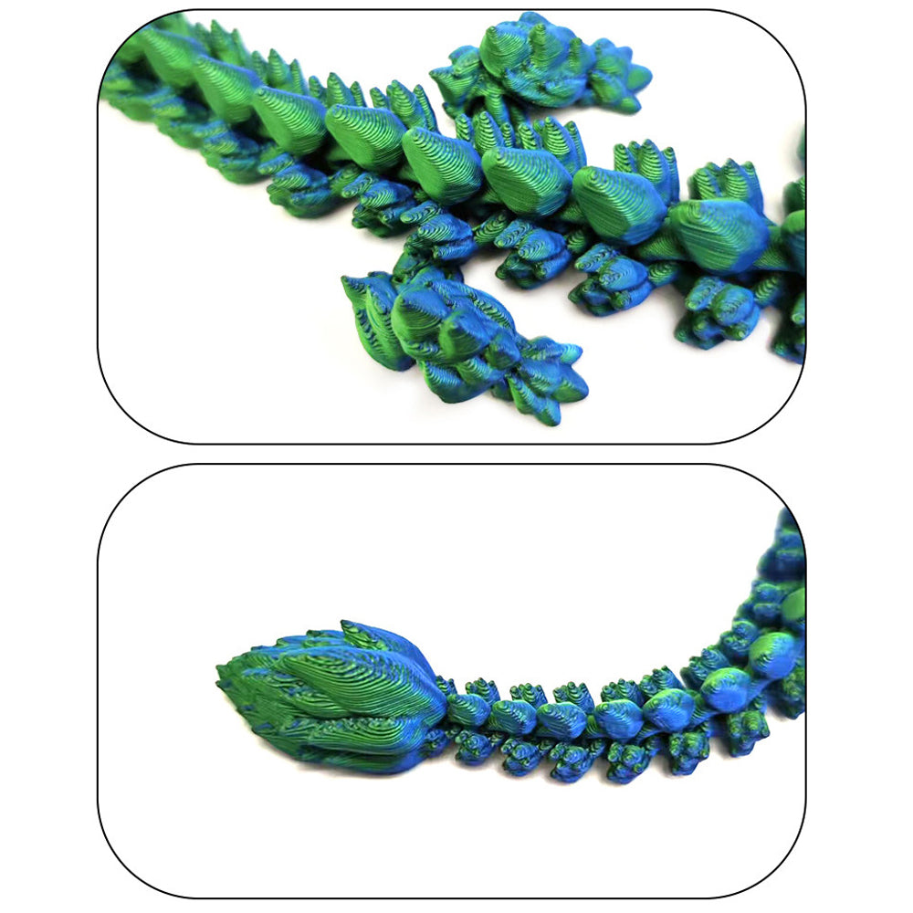 3D Laser Printed Fidget Dragon
