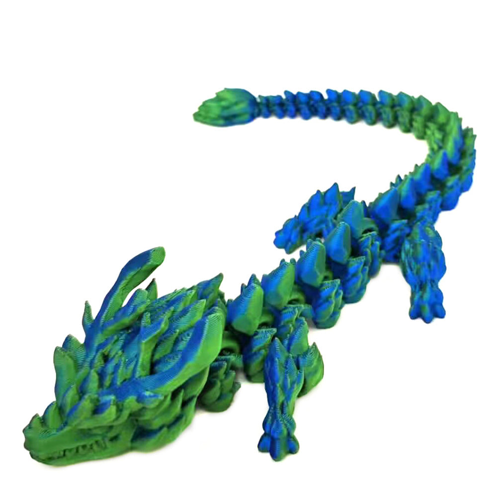 3D Laser Printed Fidget Dragon