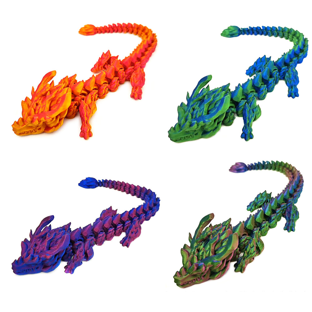 3D Laser Printed Fidget Dragon