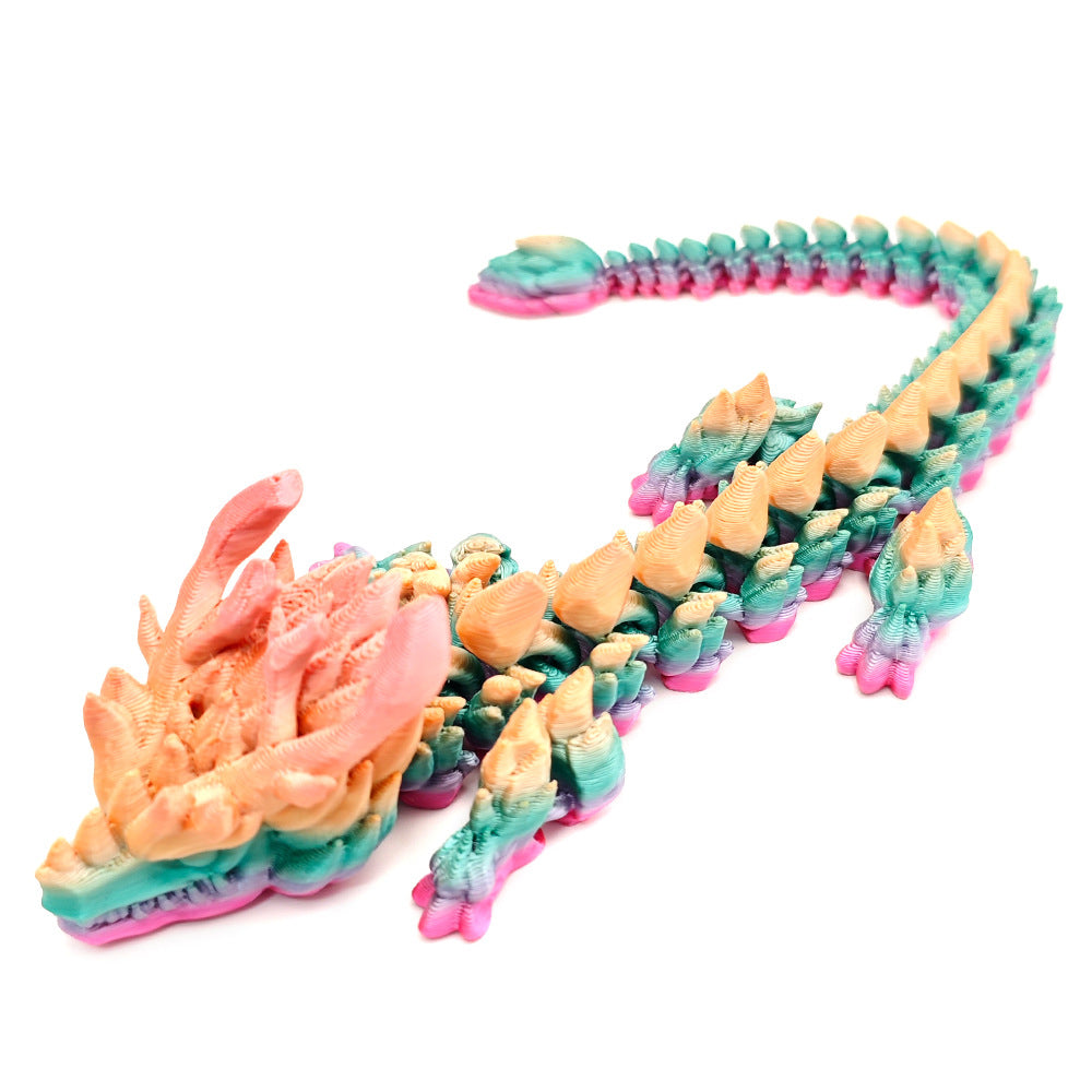 3D Laser Printed Fidget Dragon