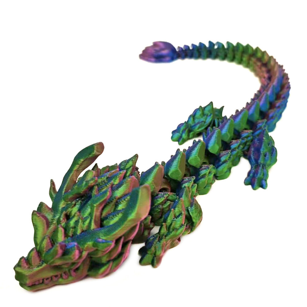 3D Laser Printed Fidget Dragon