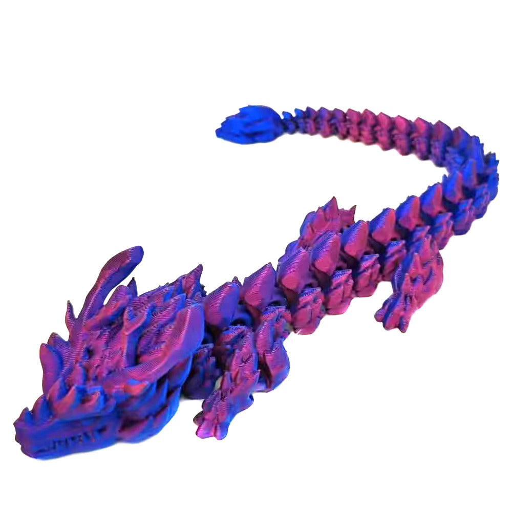 3D Laser Printed Fidget Dragon