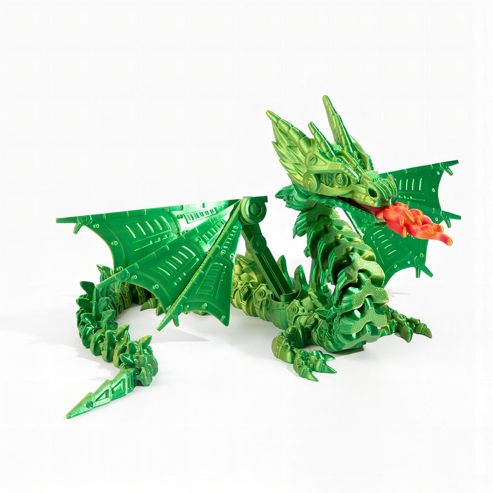 3D Laser Printed Mechanical Spitfire Dragon 50cm