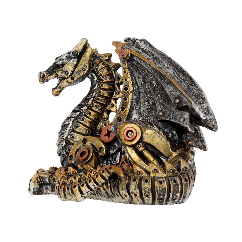 Mechanical Hatchling Steampunk Dragon Figurine