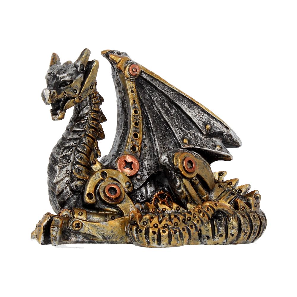 Mechanical Hatchling Steampunk Dragon Figurine