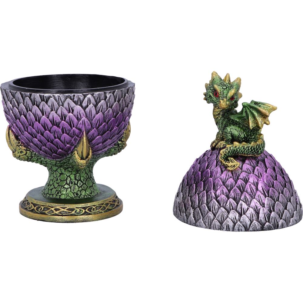 Egg Guardian Dragon Figurine Jewellery box
