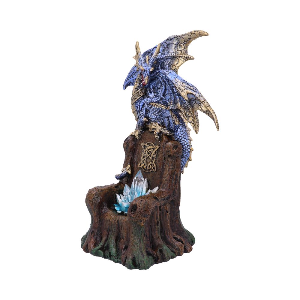 Sapphire LED Dragon Throne Protector 26cm