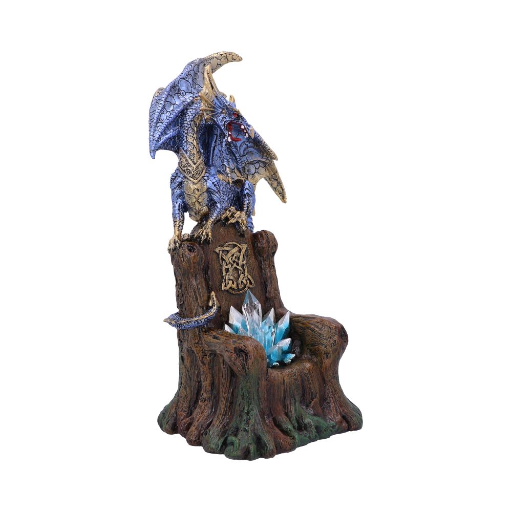 Sapphire LED Dragon Throne Protector 26cm