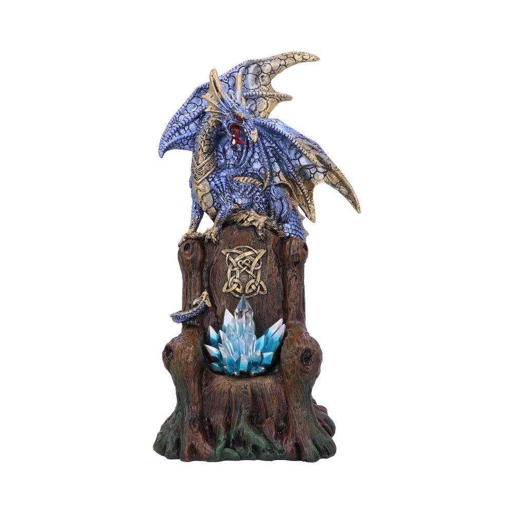 Sapphire LED Dragon Throne Protector 26cm