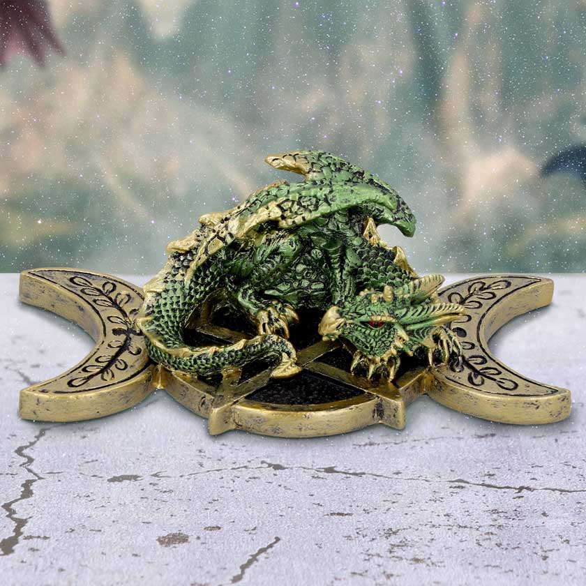 Triple Moon Guardian Dragon Ornament