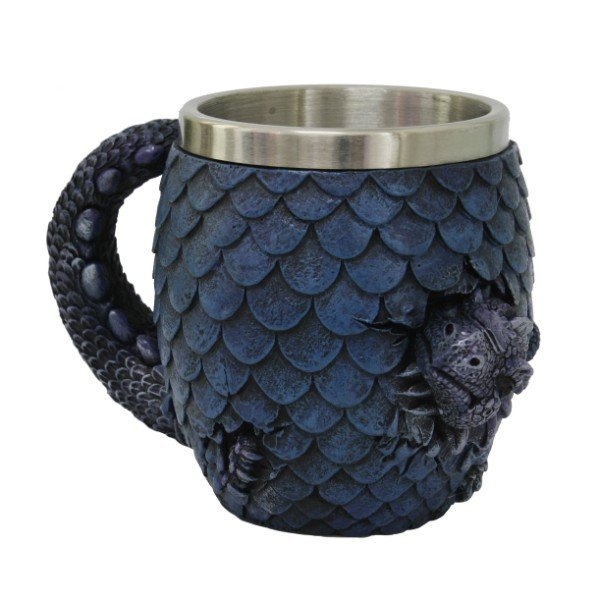 Blue Dragon Hatchling Drinking Mug