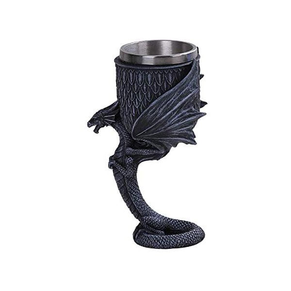 Age of Dragons Winged Dragon Goblet by Anne Stokes