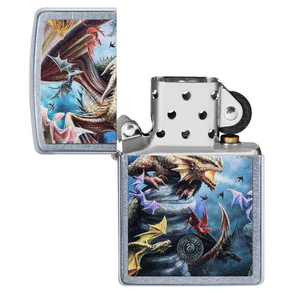 Dragon Clan Zippo Lighter by Anne Stokes