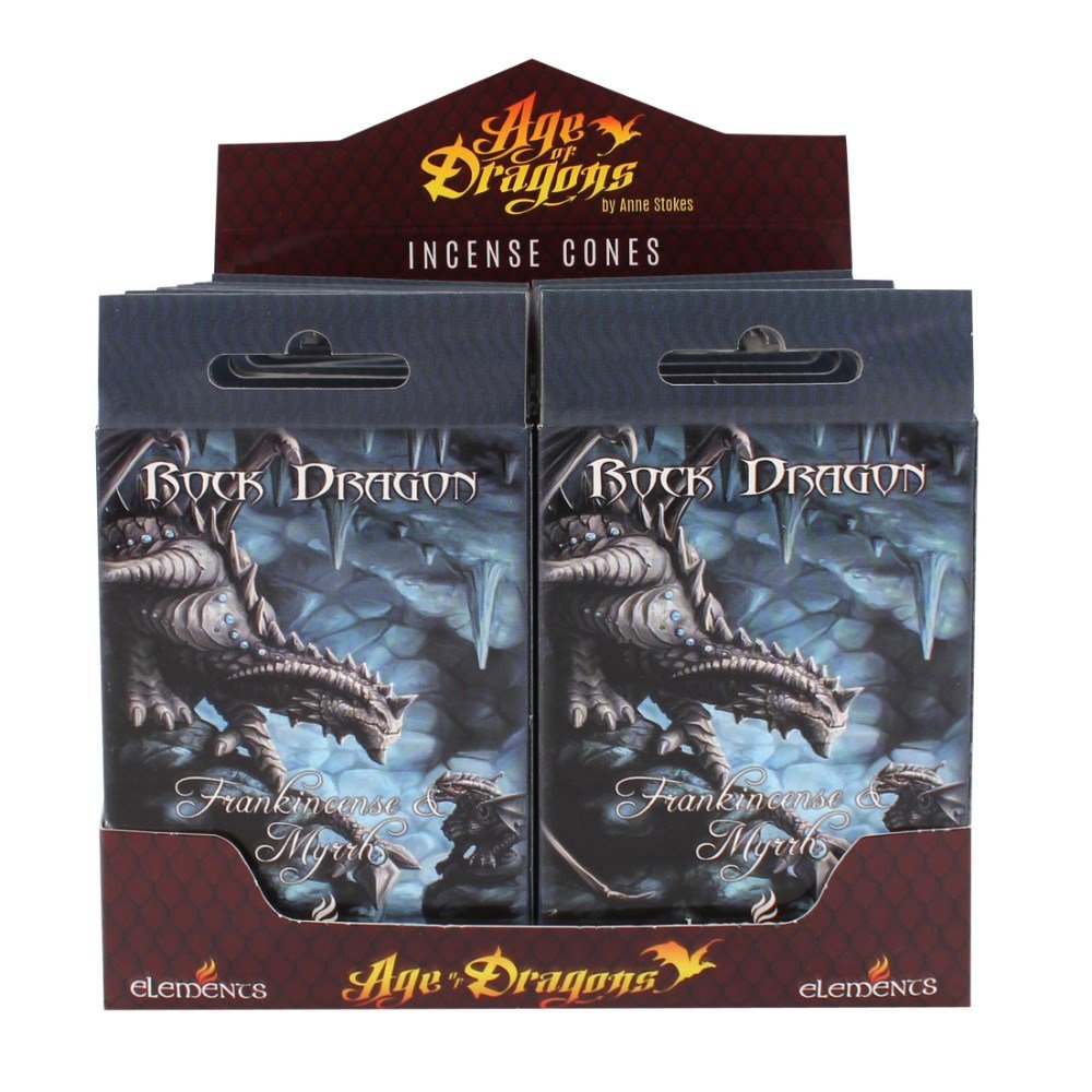 Rock Dragon Incense Cones by Anne Stokes - 15 cones