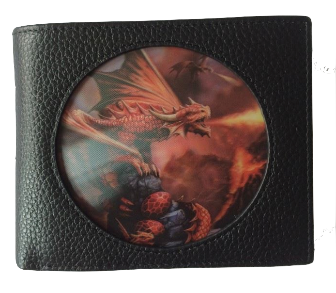 Fire Dragon 3D Lenticular Wallet