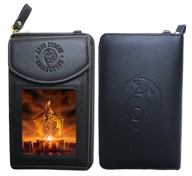 Anne Stokes Solstice 3D Lenticular Purse & Phone Holder