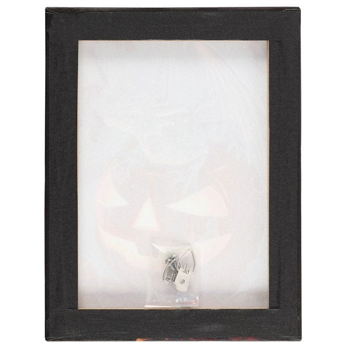 Trick or Treat Canvas Plaque by Anne Stokes 25cm by 19cm