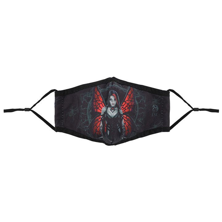 Aracnafaria Fairy PPE Face Mask by Anne Stokes