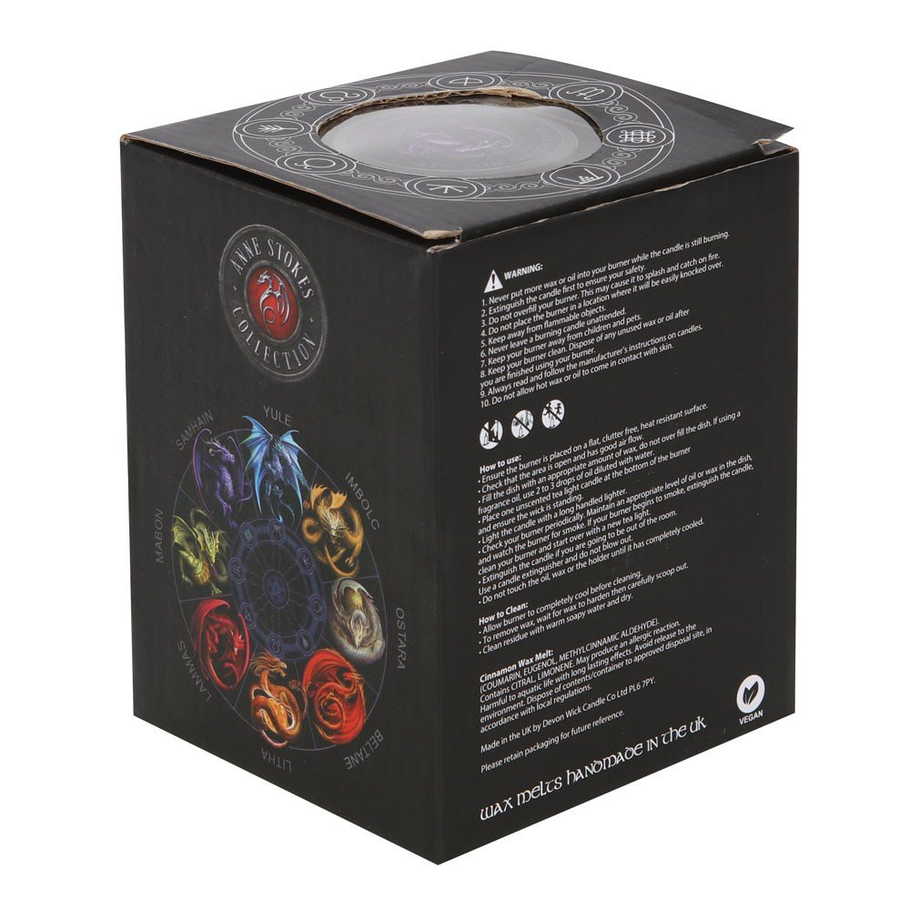 Samhain Wax Melt Burner Gift Set by Anne Stokes