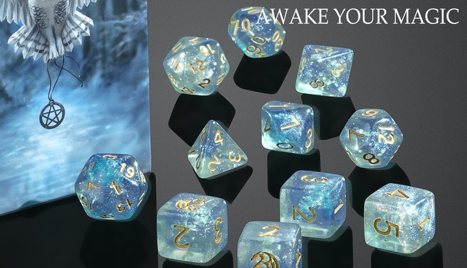Awake Your Magic Dice Set - Anne Stokes