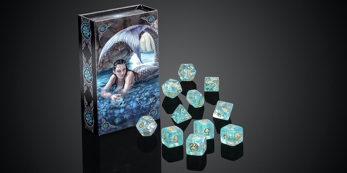 Hidden Depths Dice Set - Anne Stokes
