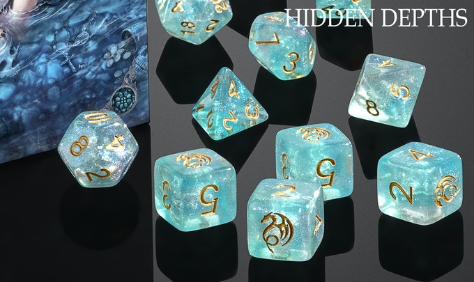 Hidden Depths Dice Set - Anne Stokes