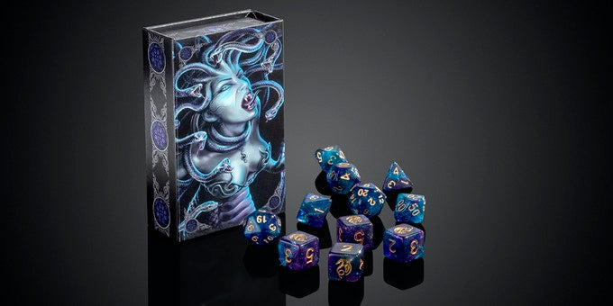 Medusa Dice Set - Anne Stokes