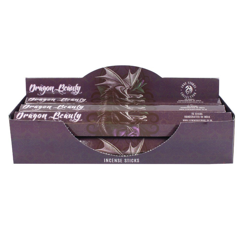 20 Pack Anne Stokes Dragon Beauty Honey Incense Sticks