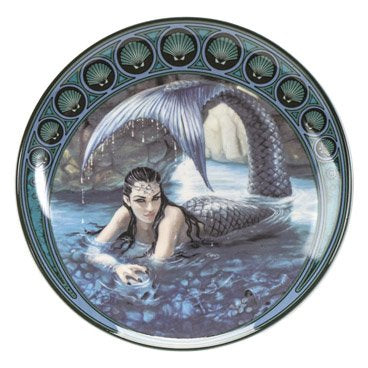 Sirens Dessert Plates Set of 4 By Anne Stokes