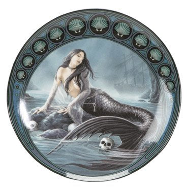 Sirens Dessert Plates Set of 4 By Anne Stokes