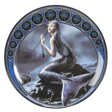 Sirens Dessert Plates Set of 4 By Anne Stokes