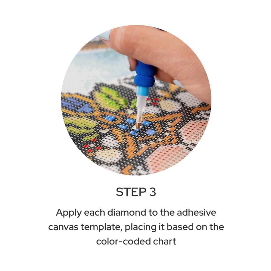 Descendant of the Volcano Diamond Art